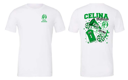 Celina - White Short Sleeve