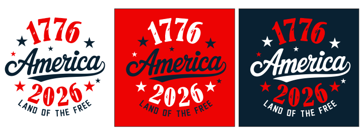 1776: Adult & Youth & Toddler Tank (Red/White/Blue)