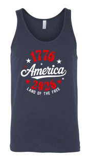 1776: Adult & Youth & Toddler Tank (Red/White/Blue)