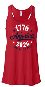 1776: Ladies & Girls Tank (Red/White/Blue)
