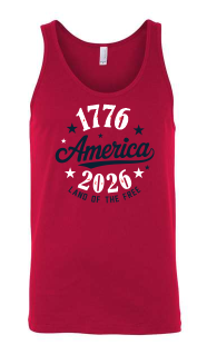 1776: Adult & Youth & Toddler Tank (Red/White/Blue)