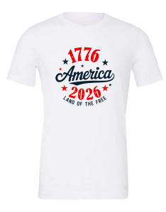 1776: Short Sleeve (Red/White/Blue)