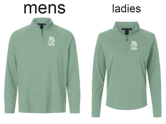 FCCLA: 6 - Balsam Green 1/4 Zip Pullover