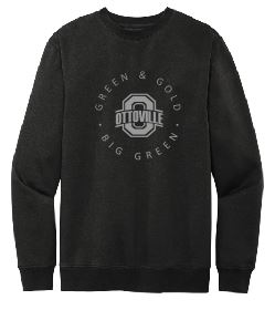 Black with Grey Design: Sweatshirt
