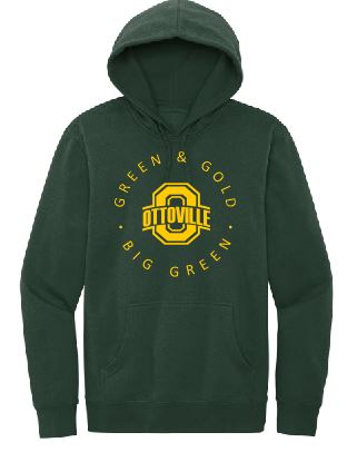 Forest with Gold Design: Hoodie